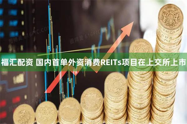 福汇配资 国内首单外资消费REITs项目在上交所上市